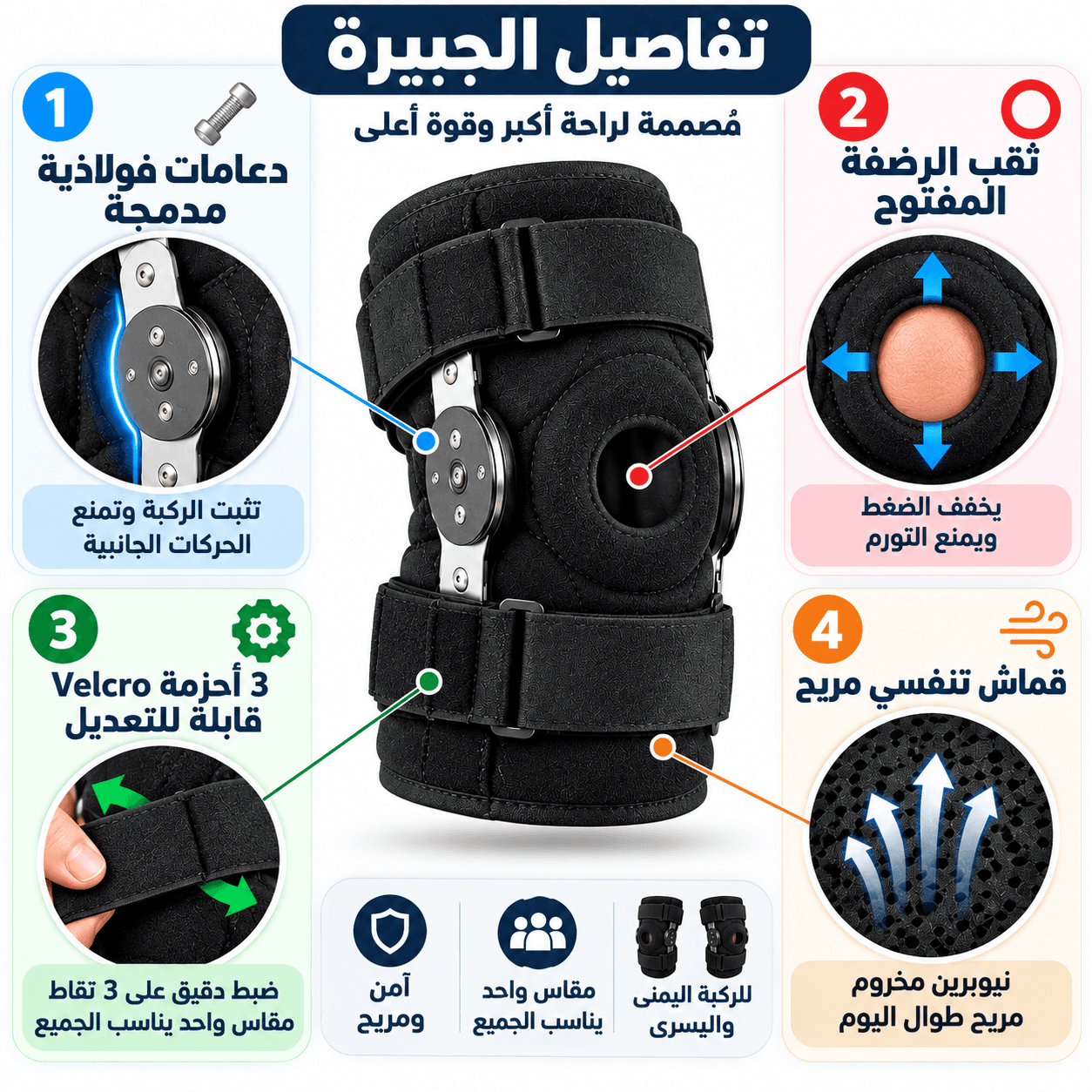 ماشي جبيرة عادية من القماش