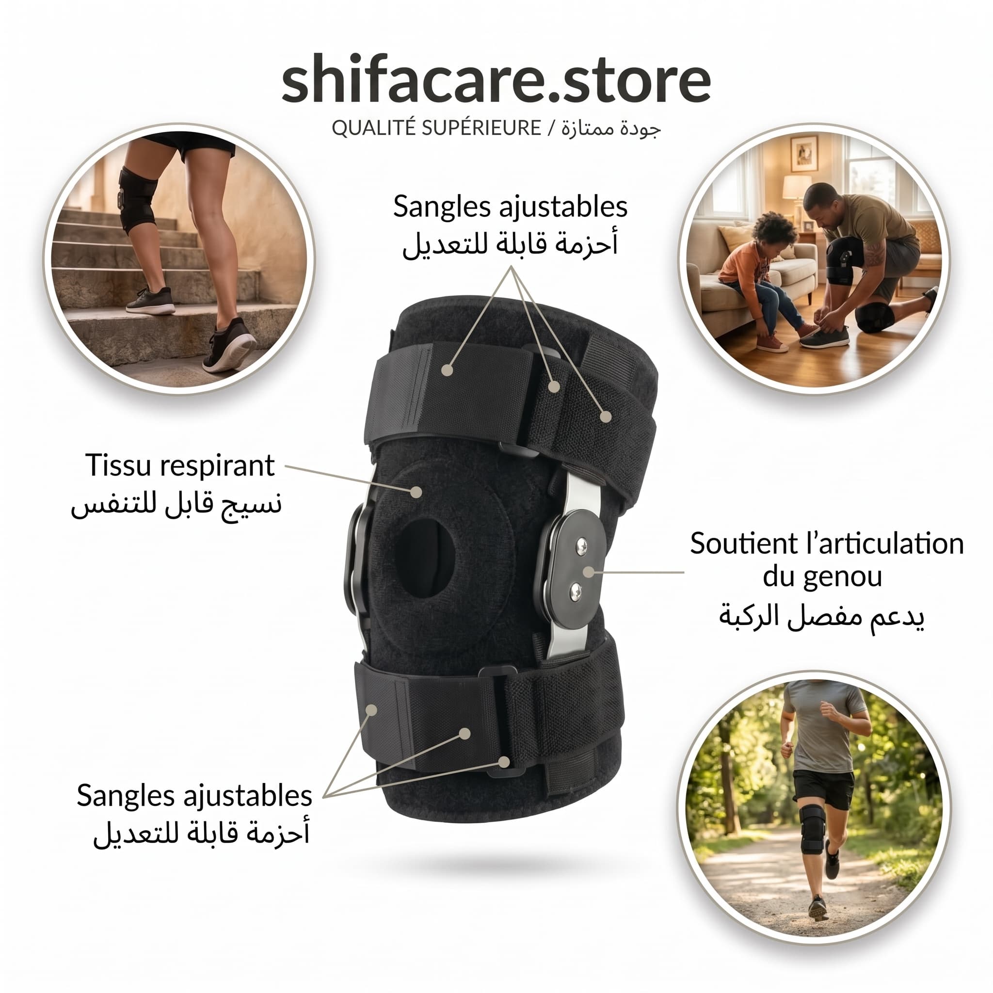 GENOUFLEX — infographie produit